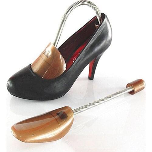 Adjustable Unisex Shoe Stretcher Boot Holder with Tension Spring Coil