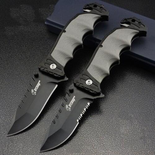 7CR17MOV High Hardness Folding Knife Military Tactical Self-defense Pocket Knife Hunting Camping EDC Knife Tools