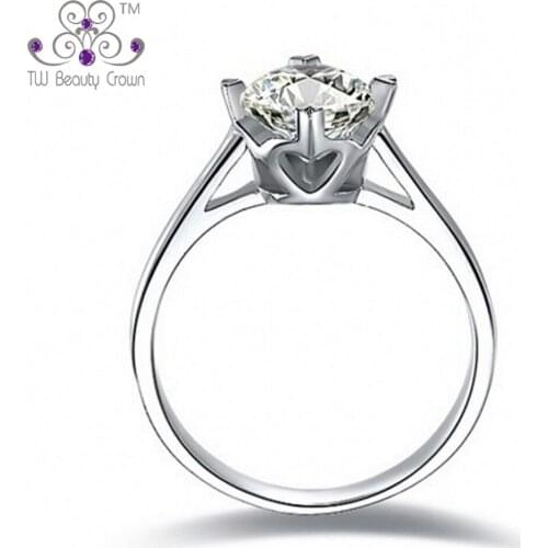 Rings With Cubic Zirkonia For Women TW Beauty Crown China