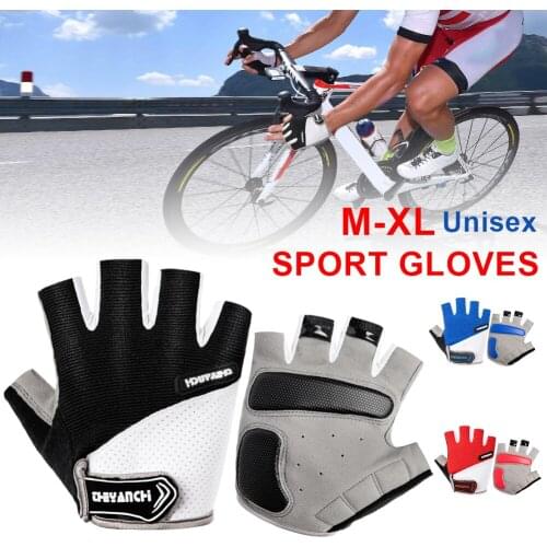 Bike Gloves Cycling Gloves Half-Finger Sport Gloves Anti-slip Shock-absorbing for Men Women Adjustable Brethable Fitness Gloves