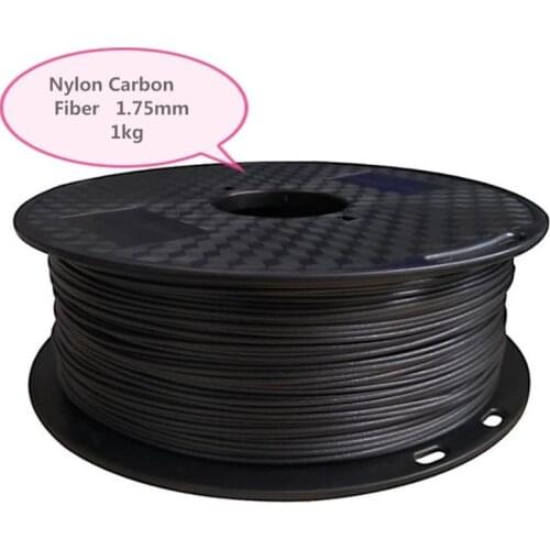 0.8KG PA-CF Carbon Fiber Reinforced Nylon 3D Printer Filament FDM Material 1.75MM PA Carbon Fiber
