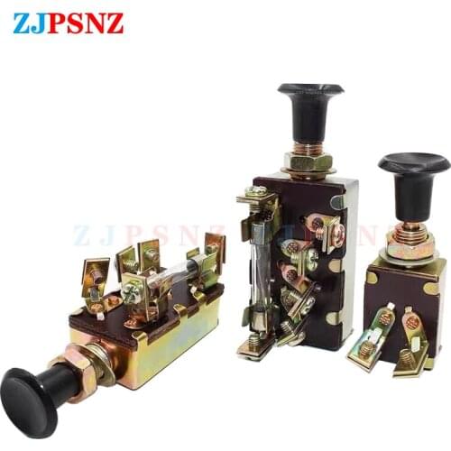 Retractable Car Headlight First/Second/Third Gear Switch Car Pull Switch Standard + Enhanced For car modification High Quality