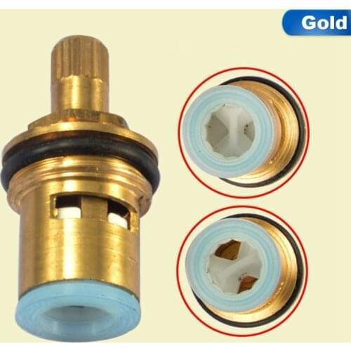 High Standard Ceramic Disc Faucet Cartridge Spout Brass Replacement Water Mixer Tap Inner Valve Core Quarter Turn Best Price