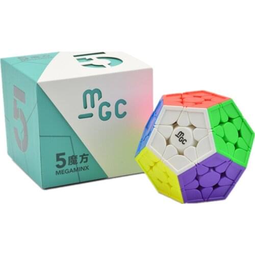 YJ MGC 3x3 Megaminx Cube 3x3 Magnetic Magic Cube 3 Layers Stickerless Speed Cube Puzzle Toys For Children Kids Gift Toy