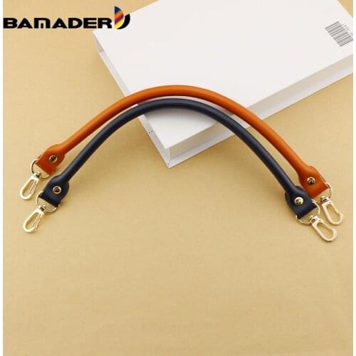 BAMADER Handbag Handle Strap Women Bag Strap Handle Hanging Buckle Style High-quality Leather Wrist Band Replacement Purse Strap