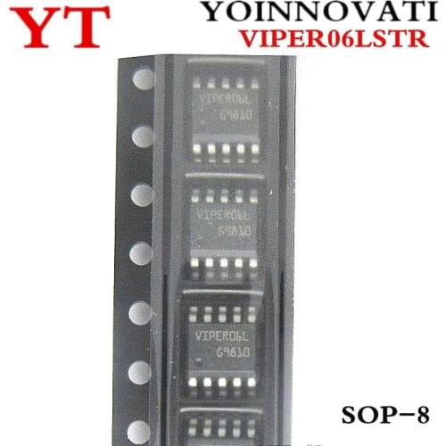 10PCS/LOT VIPER06LSTR VIPER06L SOP-8 IC