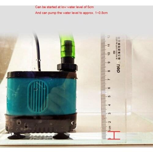 15W 240V Ultra-Quiet Submersible Aquarium Water Pump Water Fountain Pump Filter Fish Pond Tank Fountain