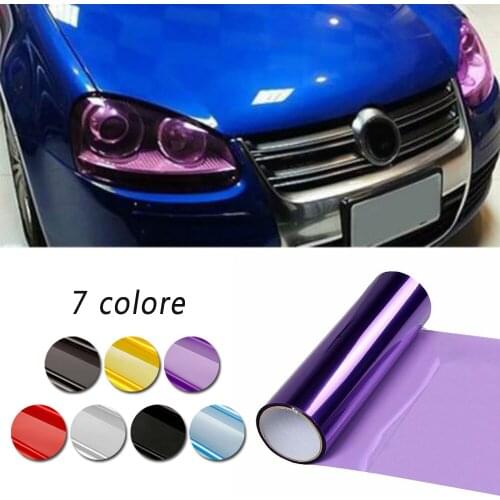 30*60cm Car Transparent Light Protector Film Vinyl Wrap Decals Car Headlight Taillight Fog Light Sticker Tint