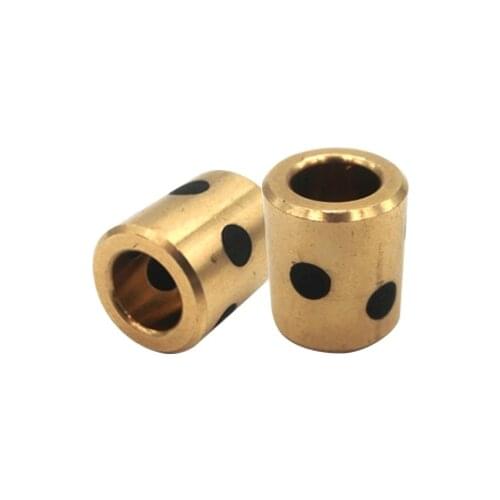 8x15x24 mm Linear Graphite Copper Set Bearing Copper Bushing Oil Self-Lubricating Bearing LM8 LM8UU 1pc/lot