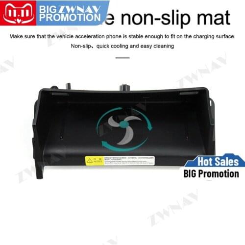 QI car wireless charger For Mercedes-Benz GLE/GLS/GL/ML 2014-2019 Fast Wireless Charging Car Phone Holder for iphone/Samsung