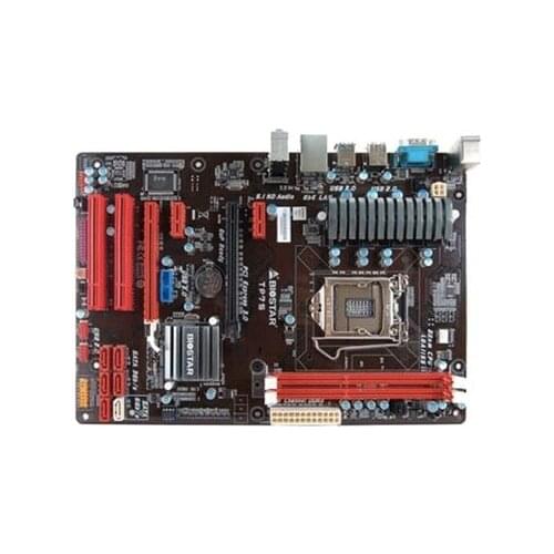 Free shipping original motherboard for Biostar TP75 LGA 1155 DDR3 USB2.0 USB3.0 i3 i5 i7 cpu 16GB b75 Desktop Motherboard