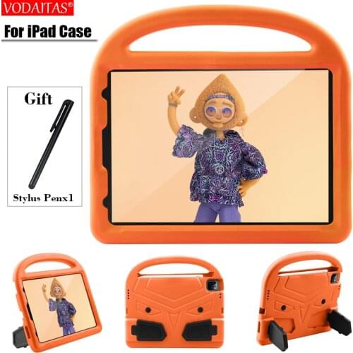 Kids EVA Safe Capa Case for iPad Air 4 2020 4th Generation 10.9 inch Kickstand Childs Tablet Cover for iPad Pro 11 2018 2020