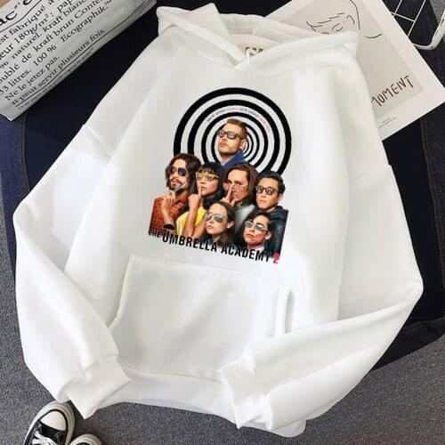 Umbrella the Academy hoodie Harajuku Streetwear Women Kawaii Hoodies Womens Graphics Oversized Loose Hoody Trendy Sweatshirts