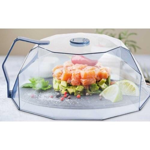 Microwave oven cover heating cover kitchen hot dish cover plastic dish cover refrigerator fresh-keeping oil-proof cover