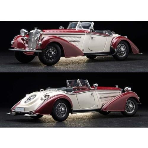 Diecast 1:18 Scale Alloy 855 1939 Classic Cars Model Metal Die-cast Gifts Ornaments Boys Toys Adult Collection Souvenirs Display