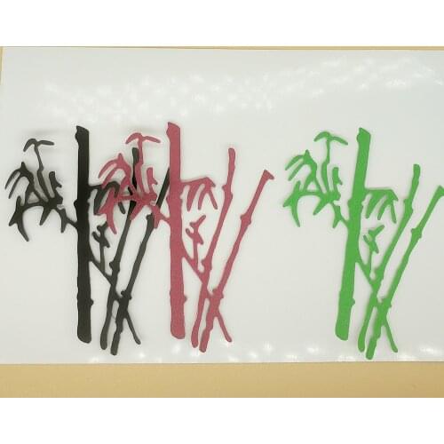 Bamboo, bamboo leaf metal cutting mold scrapbook photo album greeting card decoration DIY handmade art