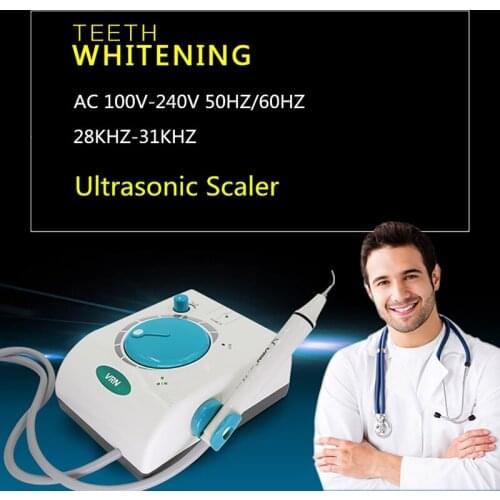 Mini Ultrasonic Scaler Dental Ultrasonic Tartar Remover Home Self Teeth Cleaning Machine Plaque Tartar Scaler Cleaner