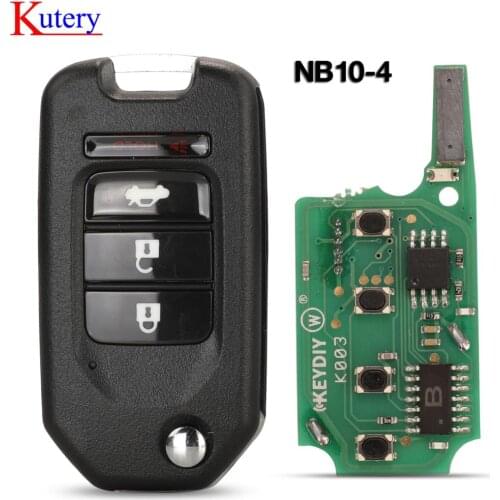 Kutery KEYDIY 3+1 Button Multi-functional Remote Control NB10-3+1 NB10-4 NB Series for KD900 URG200 KD-X2 all functions in one