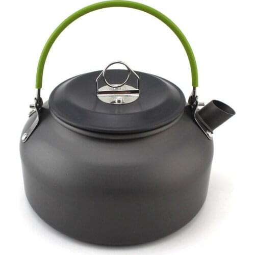 Muxincamp outdoor pot cookware stoves cooker teapot coffee pot portable kettle 0.8