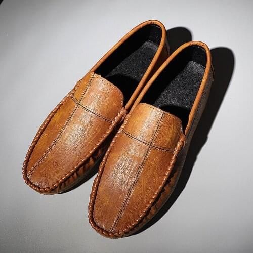Man Loafers Luxury 2021 Casual Shoes For Men Boat Shoes Handmade Men Slipon Driving Shoes Male Moccasins