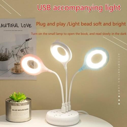 YLSMILE Desk Lamps USB Computer Table Lamp Learning Student Light LED Light Table Top Lamps Study Reading Lamp