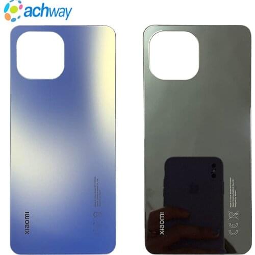 ORIGINAL For Xiaomi Mi 11 Lite Battery Cover Rear Glass Door Housing mi11 lite Back Cover For Xiaomi Mi11 lite Battery Cover