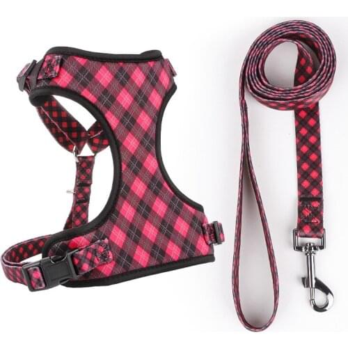 Vest Type Pet Dog Chest Leash Cat Dog Collar Harness Leash Traction Rope Chest Strap Pet Safe Gentle Leader Puppy Accessories