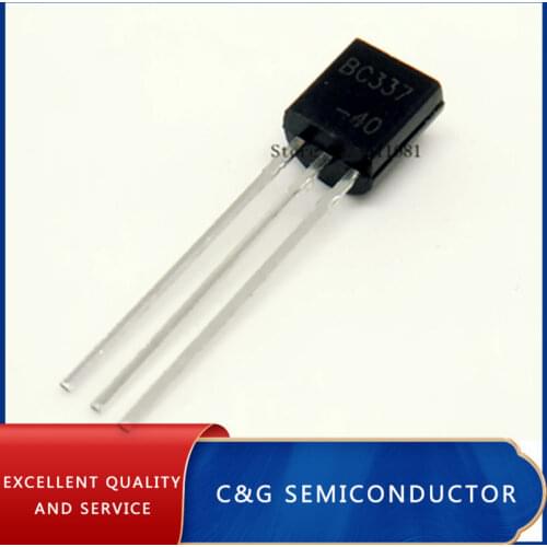 20pcs BC337 BC337-40 NPN Transistor TO-92 Triode Transistor