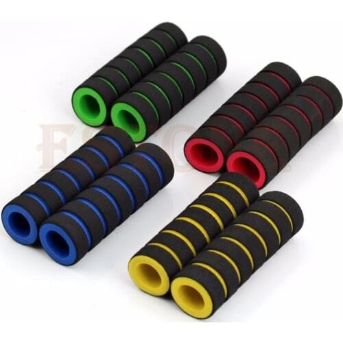 1 Pair Nonslip Foam Sponge Bike Racing Motorcycle Bicycle Handle Bar Grip Cover