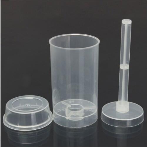 50x Cakes Dessert Push Up Po p Containers Shooter Po p for Party Use