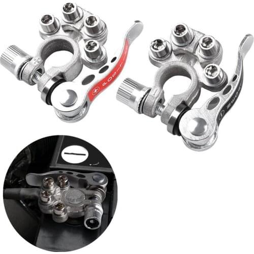 6V 12V 24V Auto Battery Terminals Pure Brass Main Cable Post Connectors Quick Disconnect Shut-off Clamps