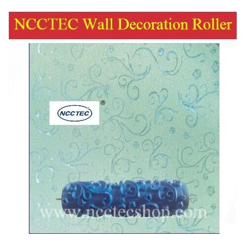 7'' 180mm NCCTEC rubber wall decoration paint roller FREE shipping | 244 sorts | use it with DM7 decoration machine