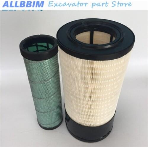 For Caterpillar 336GC 320DE 340D2 336D2XE Excavator accessories air filter element new style filter high quality accessories
