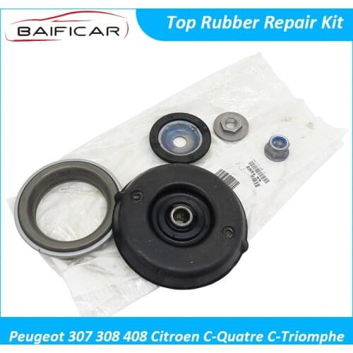 Baificar Brand New Genuine Front Shock Absorber Top Rubber Repair Kit Parts For Peugeot 307 308 408 Citroen C-Quatre C-Triomphe