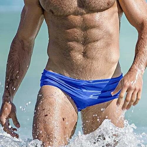 Fast-drying Man Beachwear Swimsuit Men Summer Solid color Shorts Swimmer Beach Short Pants Surfboard Shorts Swimming pants