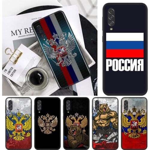 Russia Flag For Samsung Galaxy A90 A80 A70S A60 A50S A50 A40 A40S A30 A30S A20E A20S A10S A10 A2 Phone Case
