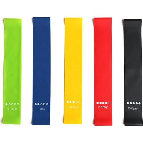 100Set Elastic Resistance Bands Workout Rubber Loop For Fitness Gym Strength Training Fitness Equipment Expander 5Pcs/set