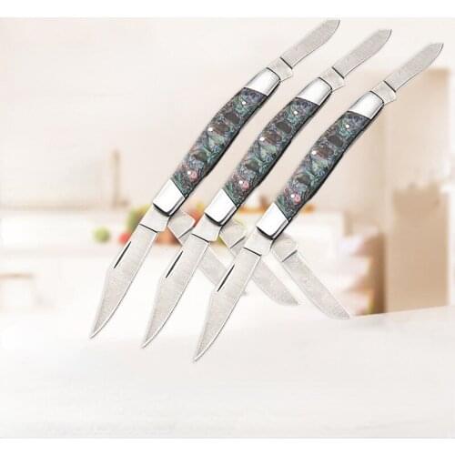 Homir three-open pocket knife sharp knife folding knife portable outdoor survival multi-purpose knife Survival Tool Knife