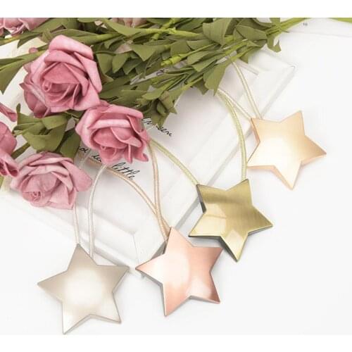 Metal Magnetic Curtain Tie Backs Clips Pentagram Buckle Holder