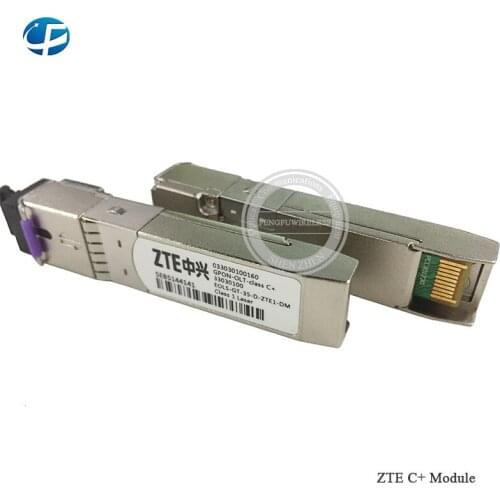 10pcs ZTE C+ SFP Modules Single Mode GEPON SFP SC Module with C+ GPON OLT Class 1.25/2.5Gbps Data Transfer Rate