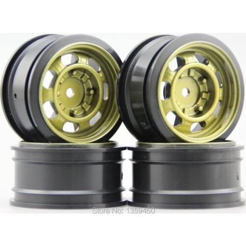 4pcs 1/10 Touring&Drift Wheel Rim Classic2G(Painting Gold) 6mm offset fits for 1:10 Touring&Drift Car 1/10 Rim 11085