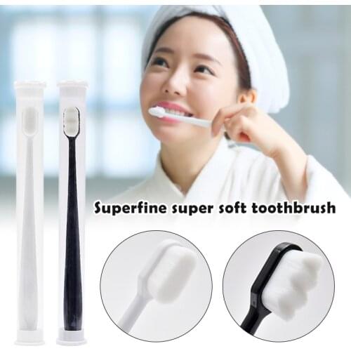 Extra Soft Manual High Density Toothbrush Good Cleaning Effect Super Fine Bristles Toothbrush for Adult XH8Z