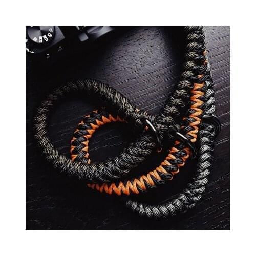 Hand-woven Nylon rope Camera Wrist Strap Wrist Band for Leica M10 Fuji-film XT10 XT20 XT30 XT3 X100V Ricoh GR2 GR3 NIKON Z6 Z7
