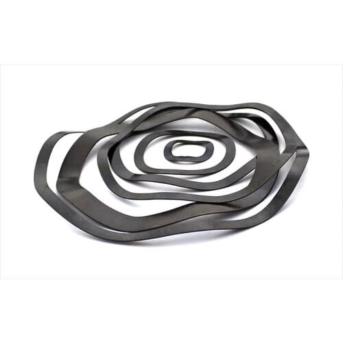 Spring steel 65Mn peak washer wave-shaped washer squiggle elastic washer M3-M118 50PCS