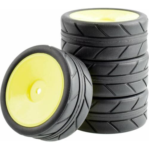 RC 9071-6087 Grip TiresTires & Wheel sets For HSP HPI 1/10 1:10 On-Road Racing Car