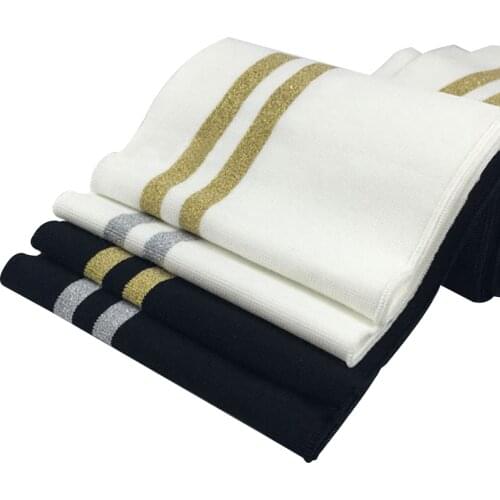 Spandex Cuff Fabric Collar For Sewing Neckline Or Cuffs Of t Shirt Or Sports Hoodie Width In 14cm TJ0516