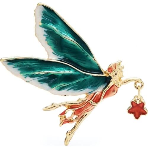 Wuli&baby Dragonfly Brooches For Clothes