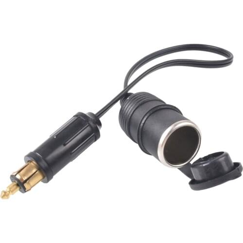 1pcs Motorcycle Car Cigarette Lighter Socket Receptacle EU Standard Modified Cigarette Lighter Plug For BMW Motorcycle