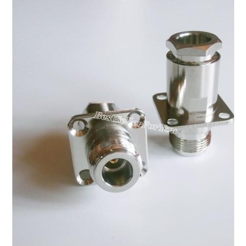 1Pcs N Female Jack Flange Mount Clamp RG8 LMR400 RG165 RG213 7D-FB Cable RF Connector