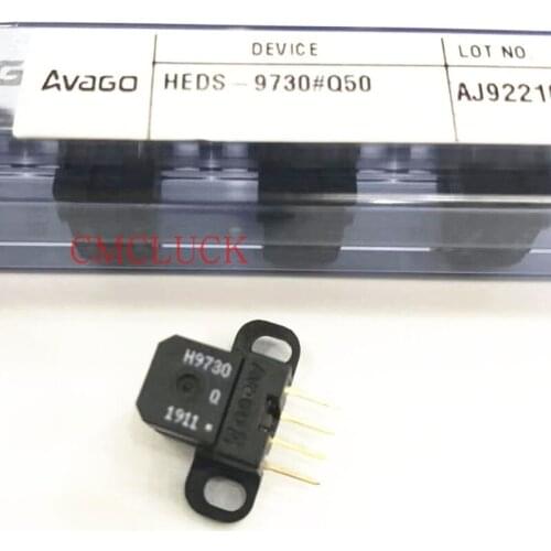 3PCS HEDS-9730#Q50 Pictorial machine decoder 180 line article reading head grating HEDS-9730#Q50 new home furnishings H9730Q50